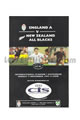 England A v New Zealand 1993 rugby  Programme